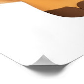 Niedliches Comic - Horse Illustration Kunst, Kultu Poster (Ecke)