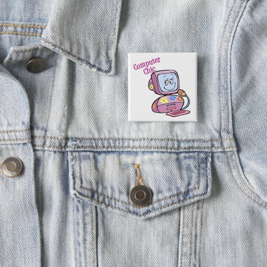 Niedliches Computerdesign Button (Beispiel)