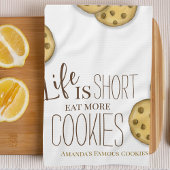 Niedliches Cookie Baking Personalisiert Geschirrtuch