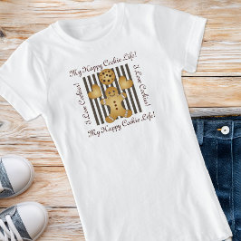 Niedliches Cookie Gingerbrot Mann Kinder T-Shirt