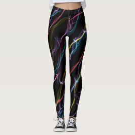 Niedliches cooles buntes Yoga Leggings