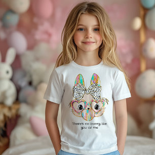 Niedliches Coquette Bow Bunny Girl - individuelles Kleinkind T-shirt