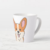 Niedliches Corgi Milchtasse (Rechte Ecke)