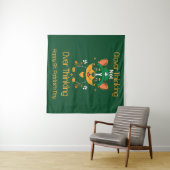 Niedliches Corgi St. Patrick's Day Tapestry Wandteppich (Beispiel (Horizontal))