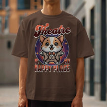 Niedliches Corgi Theater ist mein glücklicher Ort