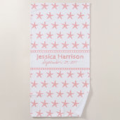 Niedliches Cornflakes Custom Beach Handtuch (Vorderseite)