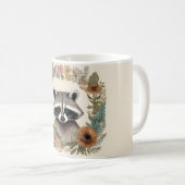 Niedliches Cottage-Raccoon Kaffeetasse (VorderseiteRechts)