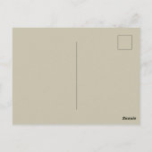 Niedliches Cottage-Raccoon Postkarte (Rückseite)