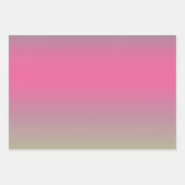 Niedliches Cotton Candy Clouds Wrapping Paper Set Geschenkpapier Set (Vorderseite 3)