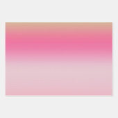 Niedliches Cotton Candy Clouds Wrapping Paper Set Geschenkpapier Set (Vorderseite 3)