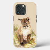 Niedliches Cougar Mountain Löwe Katzenkätzchen Was Case-Mate iPhone Hülle (Rückseite)