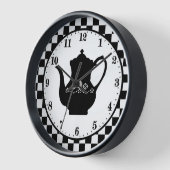 niedliches Country-Café Wort "Kunst" Uhr (Winkel)