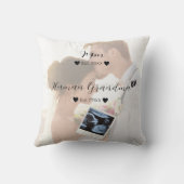 Niedliches Couple Custom Foto Kissen (Rückseite)