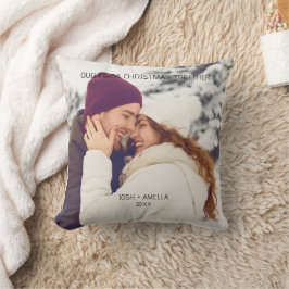 Niedliches Couple Custom Foto Kissen