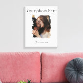 Niedliches Couple Custom Foto Leinwanddruck (Insitu (Wohnzimmer))