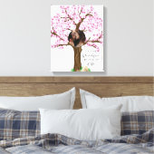 Niedliches Couple Custom Foto Leinwanddruck (Insitu (Schlafzimmer))