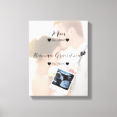 Niedliches Couple Custom Foto Leinwanddruck (Vorderseite)