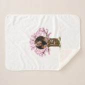 Niedliches Couple Custom Foto Sherpadecke (Vorderseite (Horizontal))