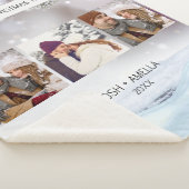 Niedliches Couple Custom Foto Sherpadecke (3/4)