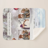 Niedliches Couple Custom Foto Sherpadecke (Vorderseite (Horizontal))