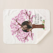 Niedliches Couple Custom Foto Sherpadecke (Vorderseite (Horizontal))