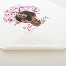 Niedliches Couple Custom Foto Sherpadecke