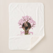 Niedliches Couple Custom Foto Sherpadecke (Vorderseite)