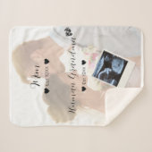 Niedliches Couple Custom Foto Sherpadecke (Vorderseite (Horizontal))