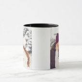 Niedliches Couple Custom Foto Tasse (Zentrum)