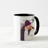 Niedliches Couple Custom Foto Tasse (VorderseiteRechts)