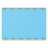 Niedliches Crab Beach 1. Geburtstag Party Tischdecke (Vorderseite (Horizontal))