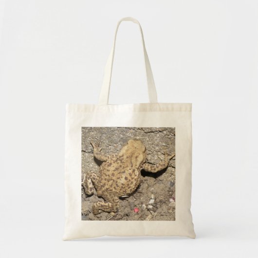 Niedliches Crawling Toad Budget Totbeutel Tragetasche (Vorne)