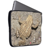 Niedliches Crawling Toad Laptop Bag Laptopschutzhülle (Vorne Rechts)