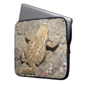 Niedliches Crawling Toad Laptop Bag Laptopschutzhülle (Vorderseite Links)