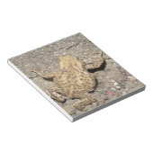 Niedliches Crawling Toad Notepad Notizblock (angewinkelt)