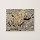 Niedliches Crawling Toad Puzzle (Horizontal)