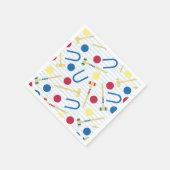Niedliches Croquet Paper Napkins Serviette (Ecke)