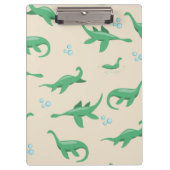 Niedliches Cryptid Loch Ness Monster-Notebook Klemmbrett (Vorderseite)
