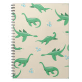 Niedliches Cryptid Loch Ness Monster-Notebook Notizblock (Vorderseite)