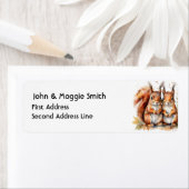 Niedliches Cuddling Eichhörnchen Couple Animal (Insitu)