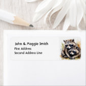 Niedliches Cuddling Raccoons (Insitu)