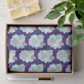 Niedliches Cupcake and Happy Ice Cream Muster Seidenpapier (Geschenk)