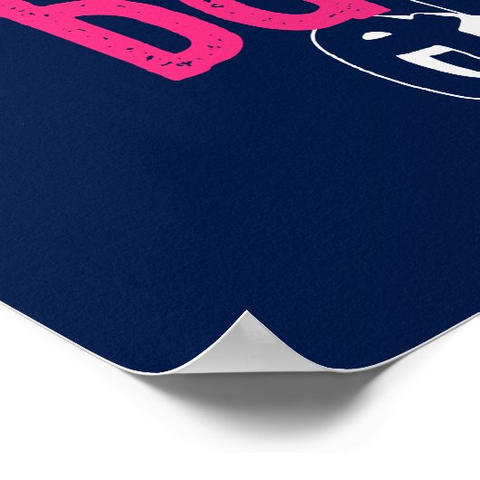 Niedliches Cupcake-Baker-Poster behalten Poster (Ecke)