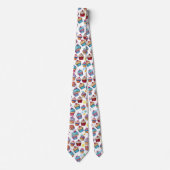 Niedliches Cupcake Dessert Muster Krawatte (Vorderseite)