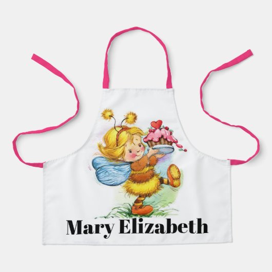 Niedliches Cupcake Girl Schürze (Vorderseite)