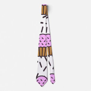 Niedliches Cupcake-Muster Krawatte