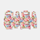 Niedliches Cupcake-Party Geschenkschachtel (Ungefaltet)