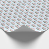Niedliches Cupcake Wrapping Geschenkpapier (Ecke)