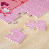 Niedliches Cupid Liebe Coupon Puzzle (Seite)