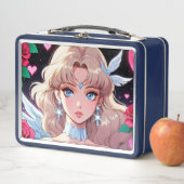 Niedliches Cupid Metal Lunchbox (Beispiel)